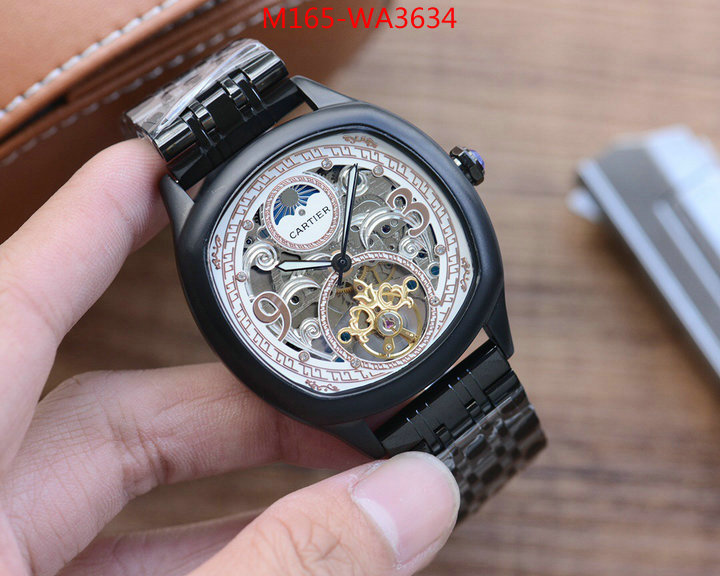 Watch(4A)-Cartier,cheap online best designer , ID: WA3634,$: 165USD
