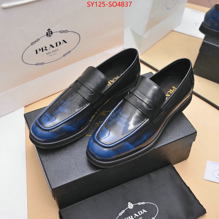 Men Shoes-Prada,designer 1:1 replica , ID: SO4837,$: 125USD