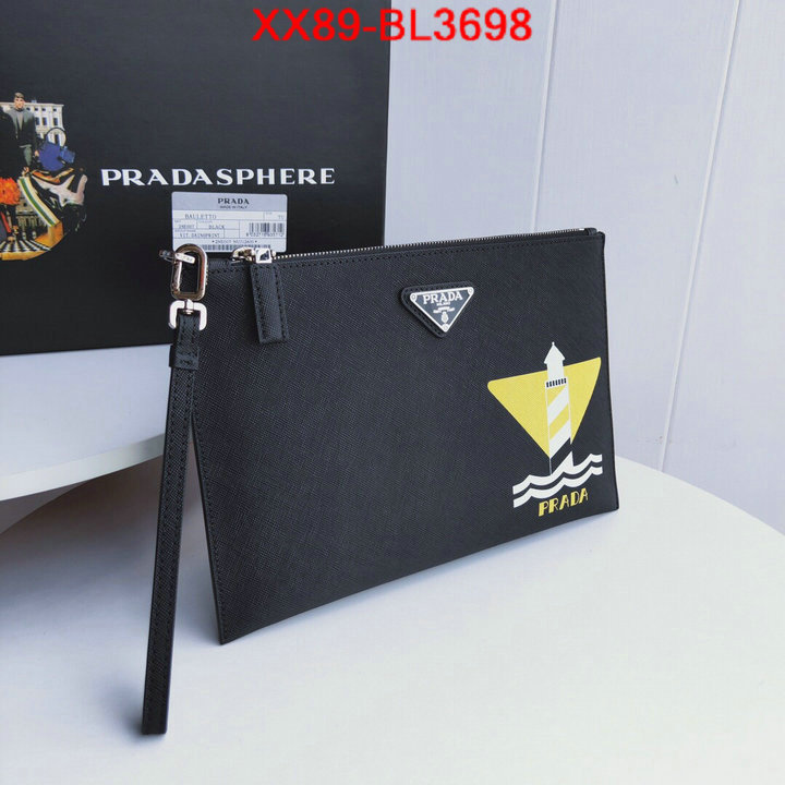 Prada Bags(TOP)-Clutch-,ID: BL3698,$: 89USD