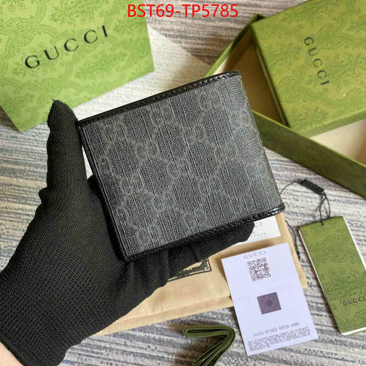 Gucci Bags(TOP)-Wallet-,ID: TP5785,$: 69USD