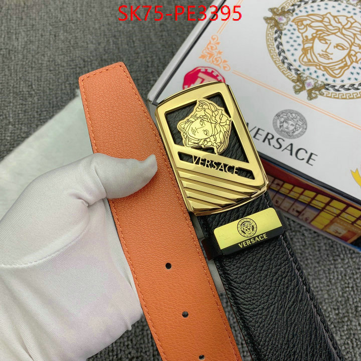 Belts-Versace,top 1:1 replica , ID: PE3395,$: 75USD