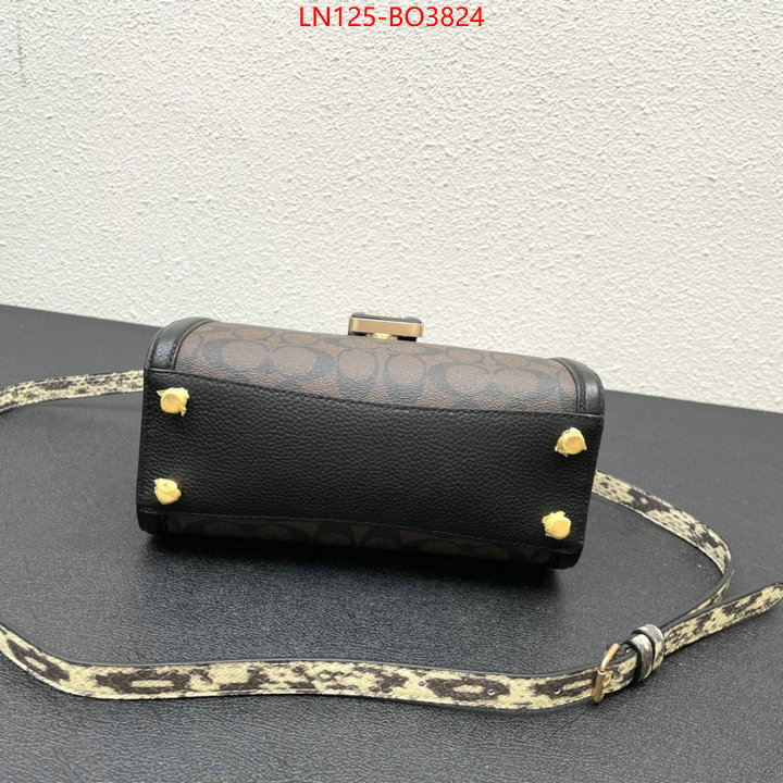 Coach Bags(4A)-Handbag-,knockoff ,ID: BO3824,$: 125USD