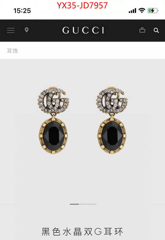 Jewelry-Gucci,the best quality replica ,ID: JD7957,$: 35USD