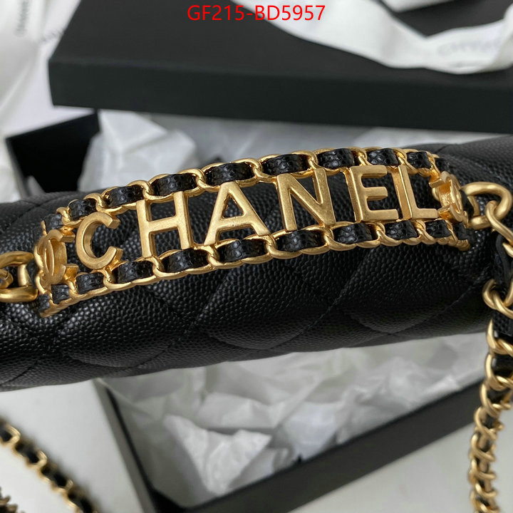 Chanel Bags(TOP)-Diagonal-,ID: BD5957,$: 215USD