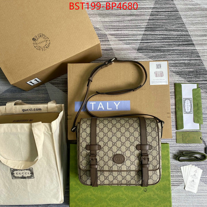 Gucci Bags(TOP)-Diagonal-,ID: BP4680,$: 199USD