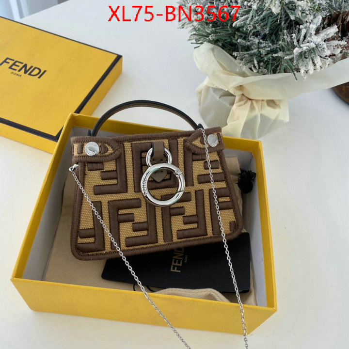 Fendi Bags(4A)-Diagonal-,aaaaa ,ID: BN3567,$: 75USD