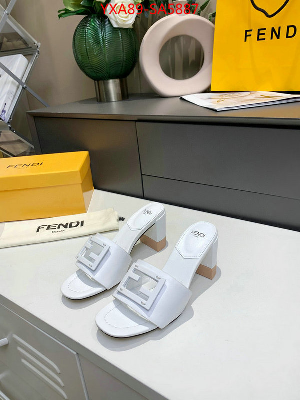 Women Shoes-Fendi,at cheap price , ID: SA5887,$: 89USD