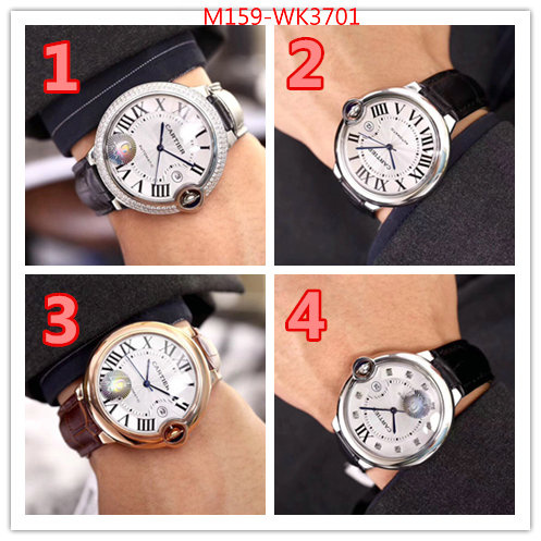 Watch(4A)-Cartier,high quality happy copy , ID: WK3701,$:159USD