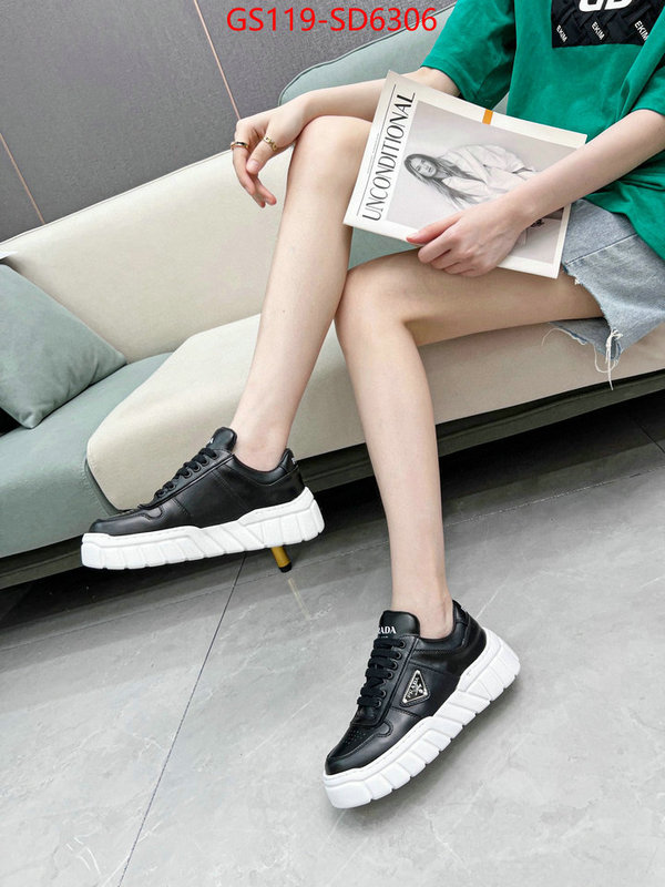 Women Shoes-Prada,wholesale imitation designer replicas , ID: SD6306,$: 119USD