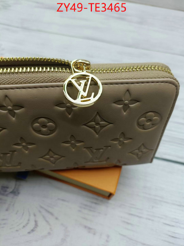 LV Bags(4A)-Wallet,buy high quality cheap hot replica ,ID: TE3465,$: 49USD