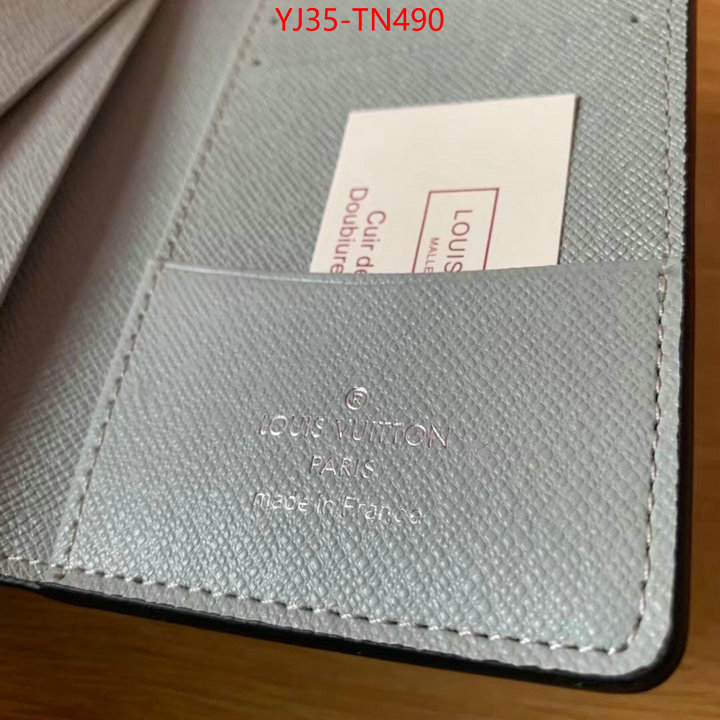 LV Bags(4A)-Wallet,ID: TN490,$: 35USD