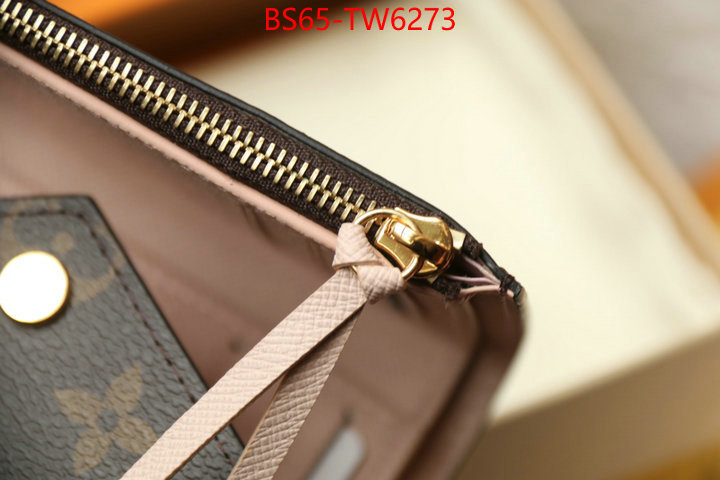 LV Bags(TOP)-Wallet,ID: TW6273,$: 65USD