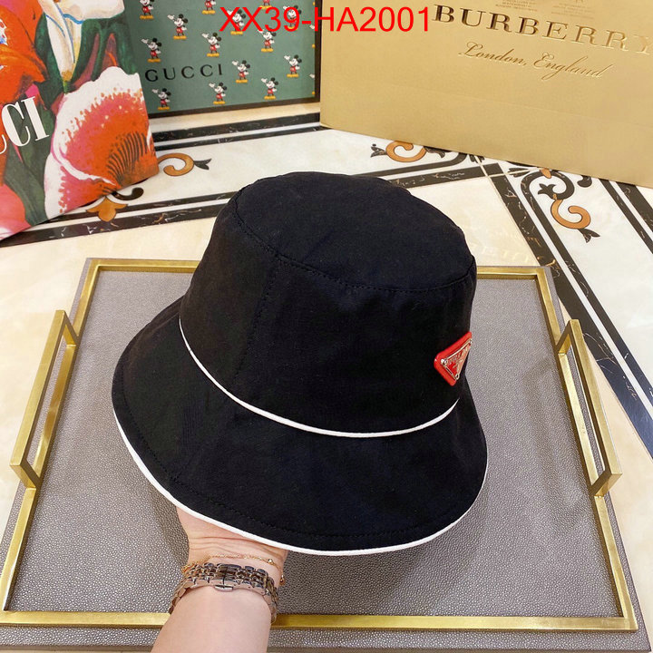 Cap (Hat)-Prada,replica aaaaa+ designer , ID:HA2001,$: 39USD