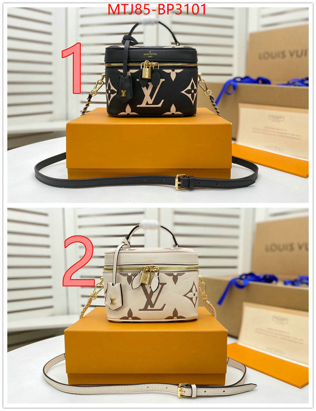 LV Bags(4A)-Vanity Bag-,top 1:1 replica ,ID: BP3101,$: 85USD