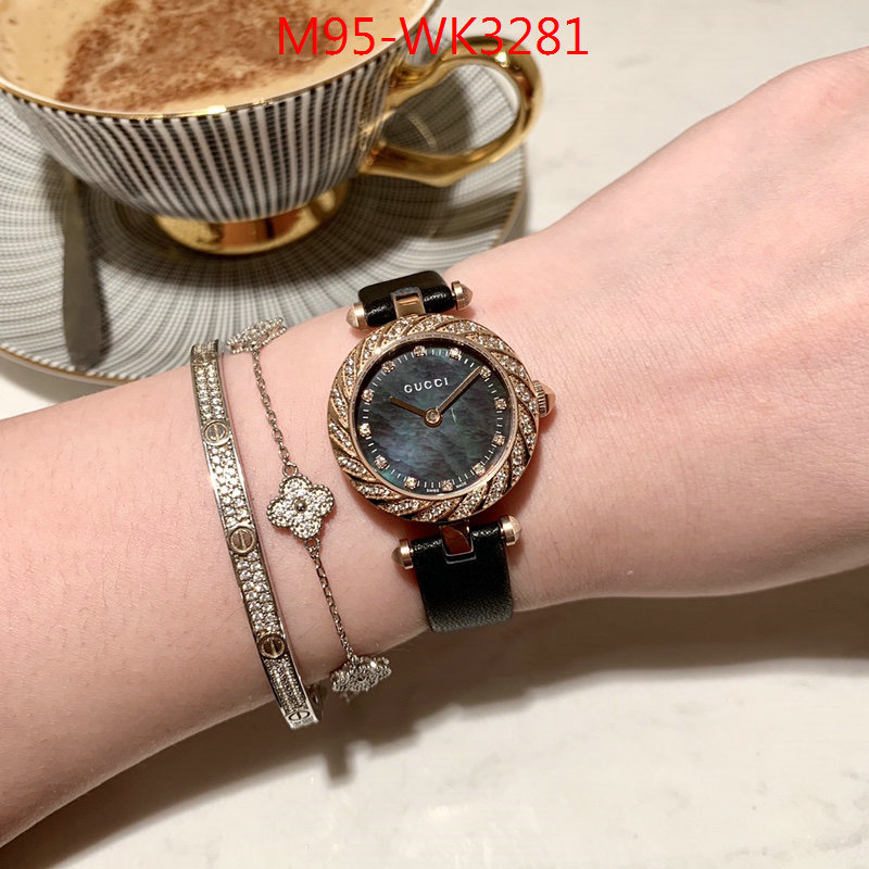 Watch(4A)-Gucci,shop cheap high quality 1:1 replica , ID: WK3281,$:95USD