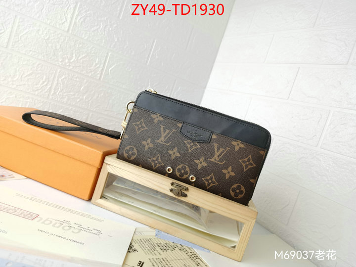 LV Bags(4A)-Wallet,ID: TD1930,$: 49USD