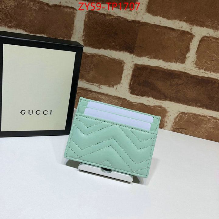 Gucci Bags(TOP)-Wallet-,ID: TP1707,$: 59USD