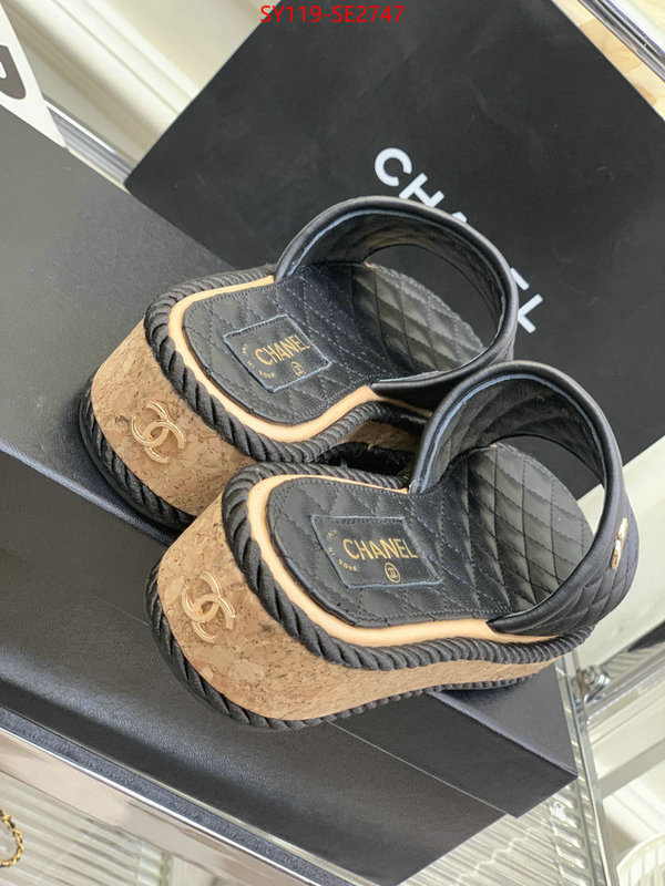 Women Shoes-Chanel,mirror quality , ID: SE2747,$: 119USD