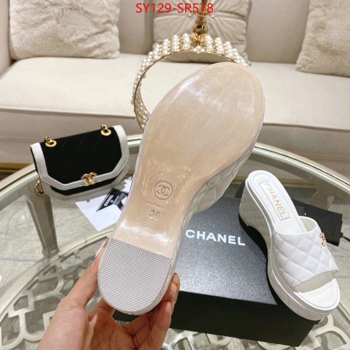 Women Shoes-Chanel,replica , ID: SR578,$: 129USD