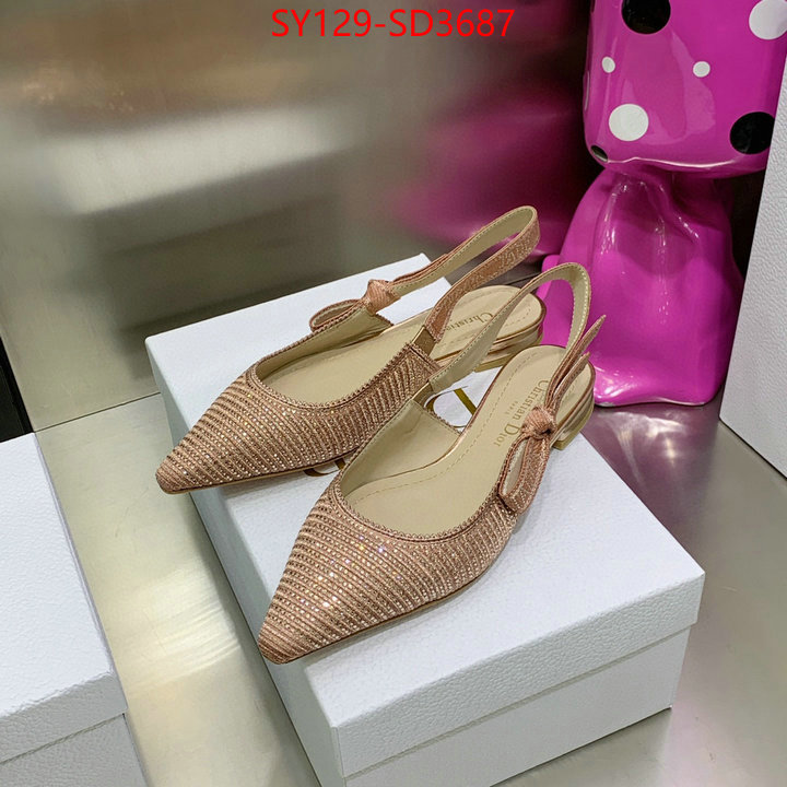 Women Shoes-Dior,what is top quality replica , ID: SD3687,$: 129USD