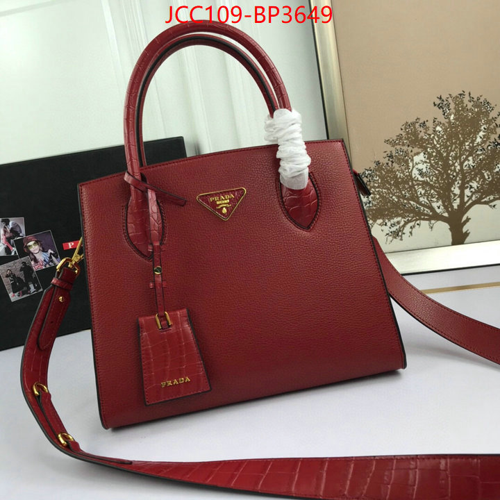 Prada Bags(4A)-Handbag-,2023 replica wholesale cheap sales online ,ID: BP3649,$: 109USD