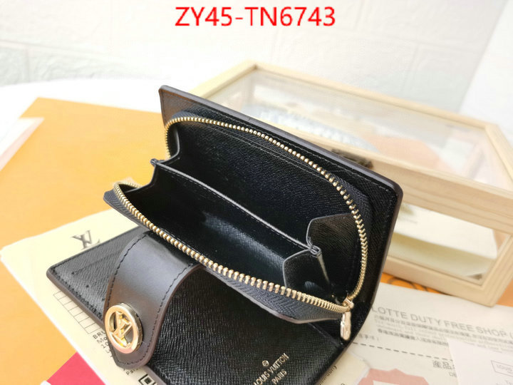 LV Bags(4A)-Wallet,ID: TN6743,$: 45USD