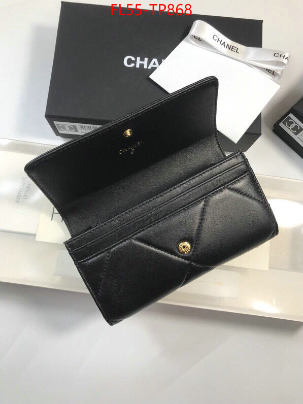 Chanel Bags(4A)-Wallet-,ID: TP868,$: 55USD