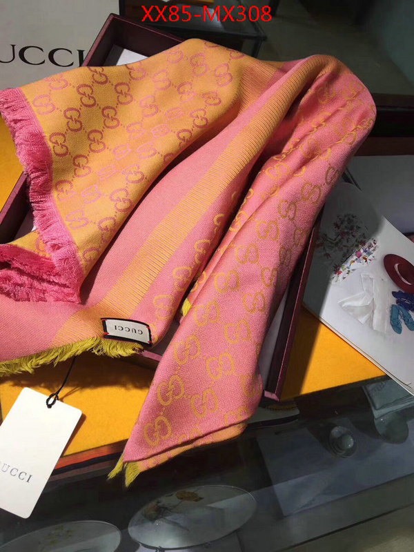 Scarf-Gucci,replica aaaaa+ designer , ID: MX308,$: 85USD