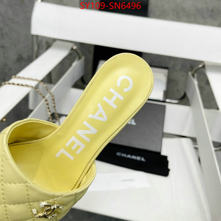 Women Shoes-Chanel,top designer replica , ID: SN6496,$: 109USD