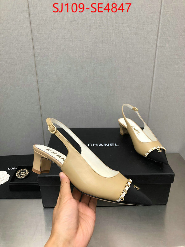 Women Shoes-Chanel,luxury cheap replica , ID: SE4847,$: 109USD