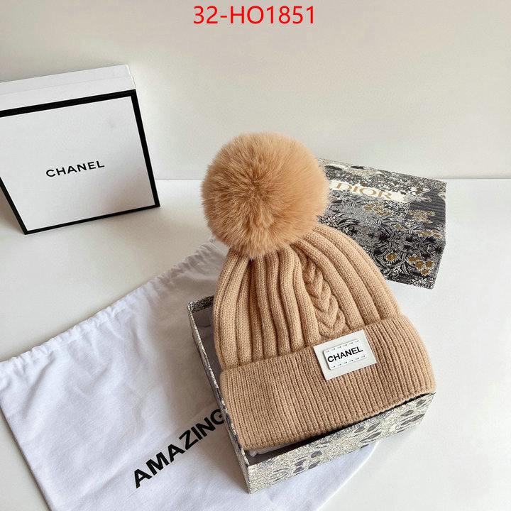 Cap (Hat)-Chanel,unsurpassed quality , ID: HO1851,$: 32USD