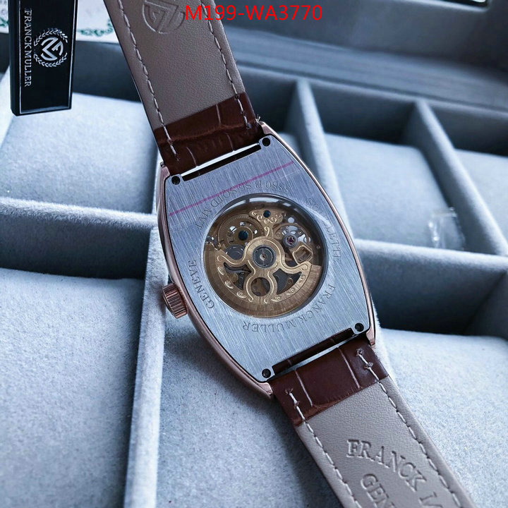 Watch(4A)-Franck Muller,knockoff highest quality , ID: WA3770,$: 199USD