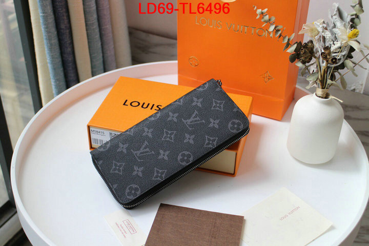 LV Bags(TOP)-Wallet,ID:TL6496,$: 69USD