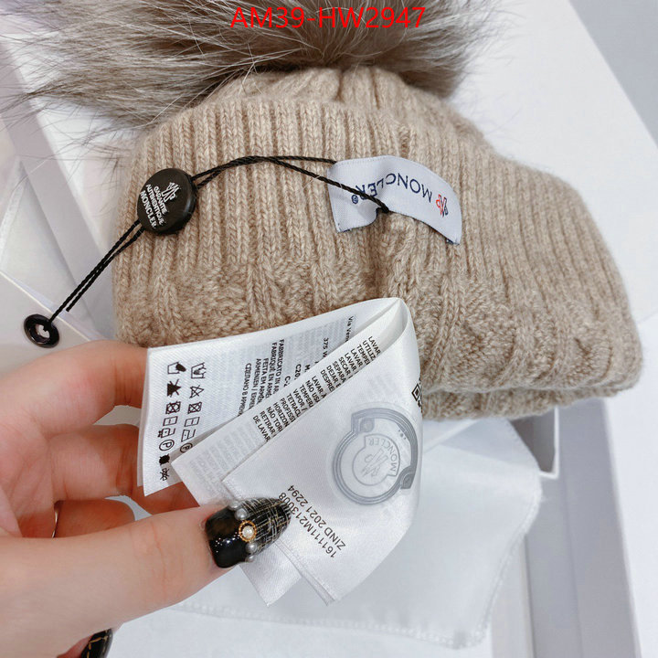 Cap (Hat)-Moncler,high quality replica designer , ID: HW2947,$: 39USD