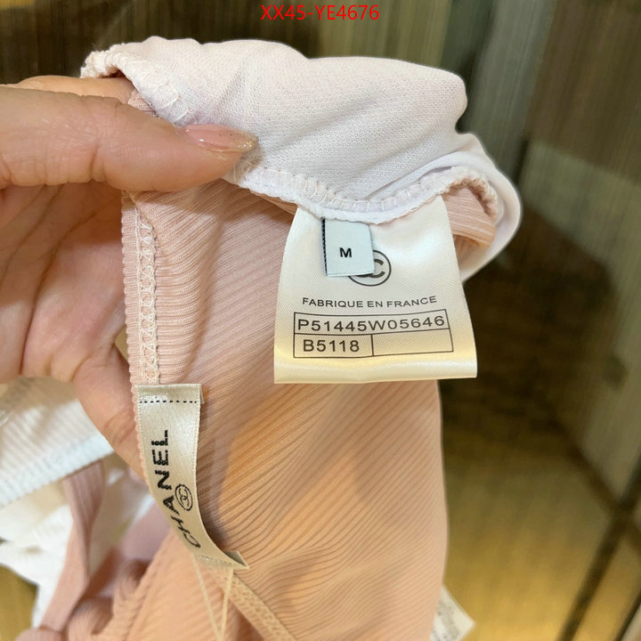 Swimsuit-Chanel,fake aaaaa , ID: YE4676,$: 45USD