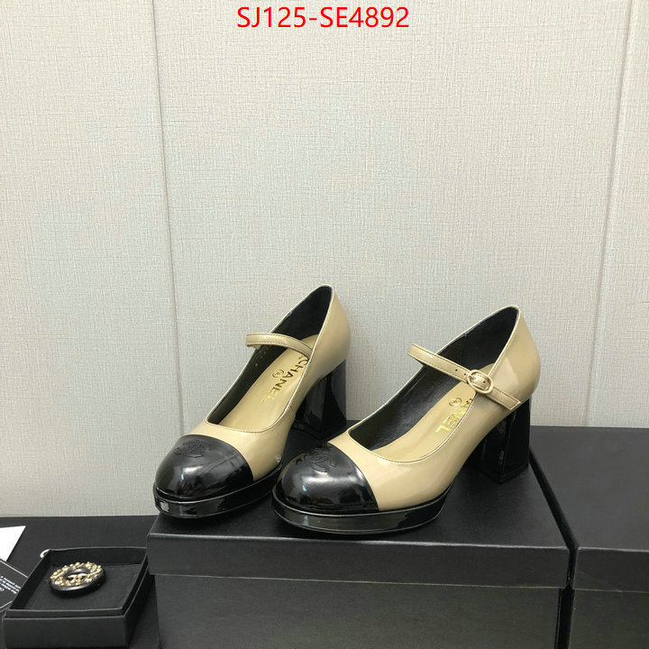 Women Shoes-Chanel,replica every designer , ID: SE4892,$: 125USD