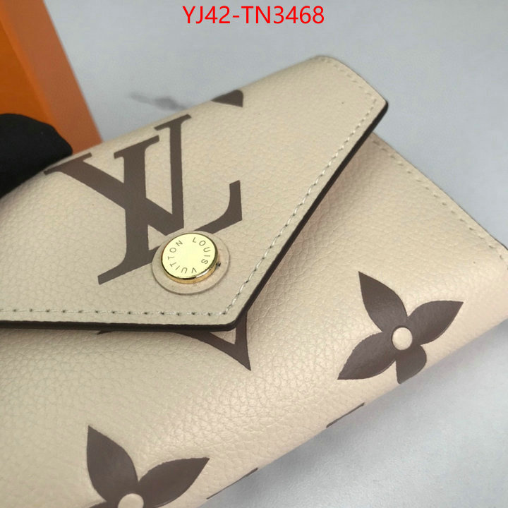 LV Bags(4A)-Wallet,ID: TN3468,$: 42USD