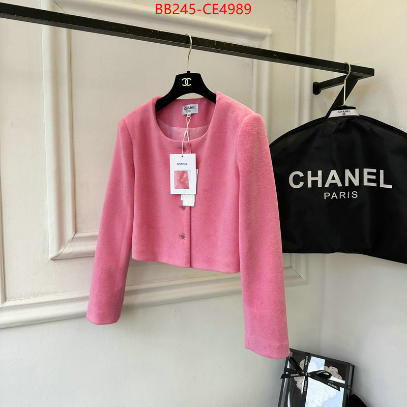 Clothing-Chanel,perfect replica , ID: CE4989,$: 245USD