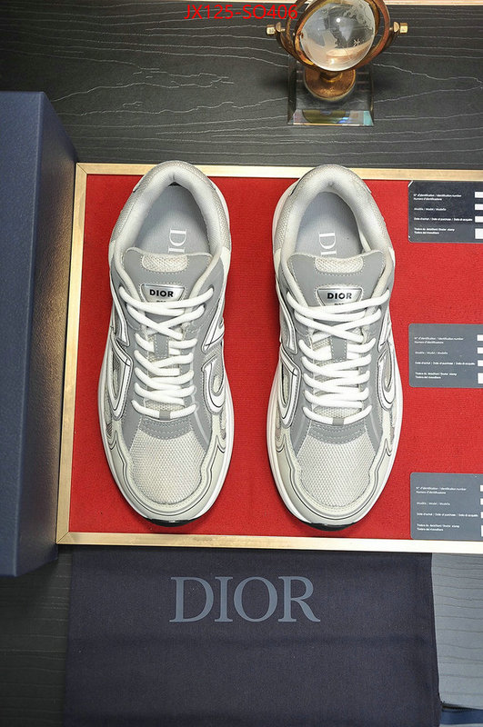 Men shoes-Dior,only sell high quality , ID: SO406,$: 125USD