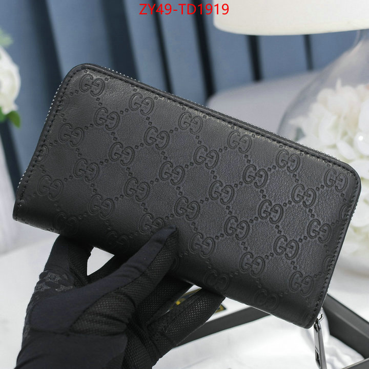 Gucci Bags(4A)-Wallet-,at cheap price ,ID: TD1919,$: 49USD