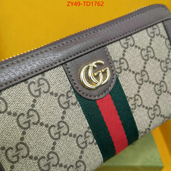 Gucci Bags(4A)-Wallet-,can i buy replica ,ID: TD1762,$: 49USD