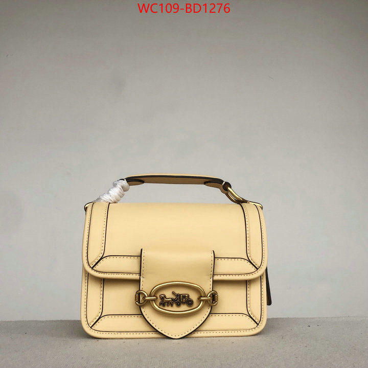 Coach Bags(4A)-Diagonal,the top ultimate knockoff ,ID: BD1276,$: 109USD