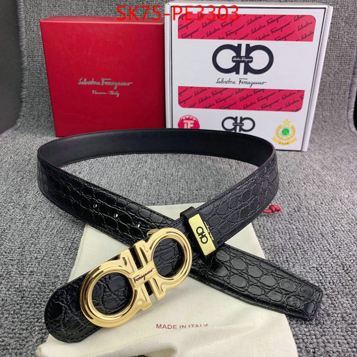 Belts-Ferragamo,high quality happy copy , ID: PE3303,$: 65USD