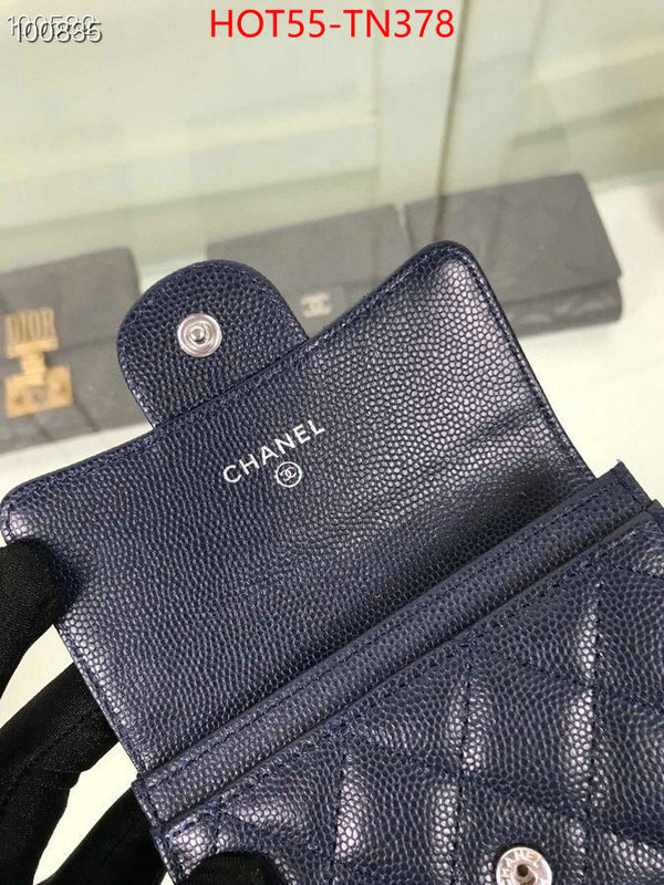 Chanel Bags(TOP)-Wallet-,ID: TN378,$: 55USD