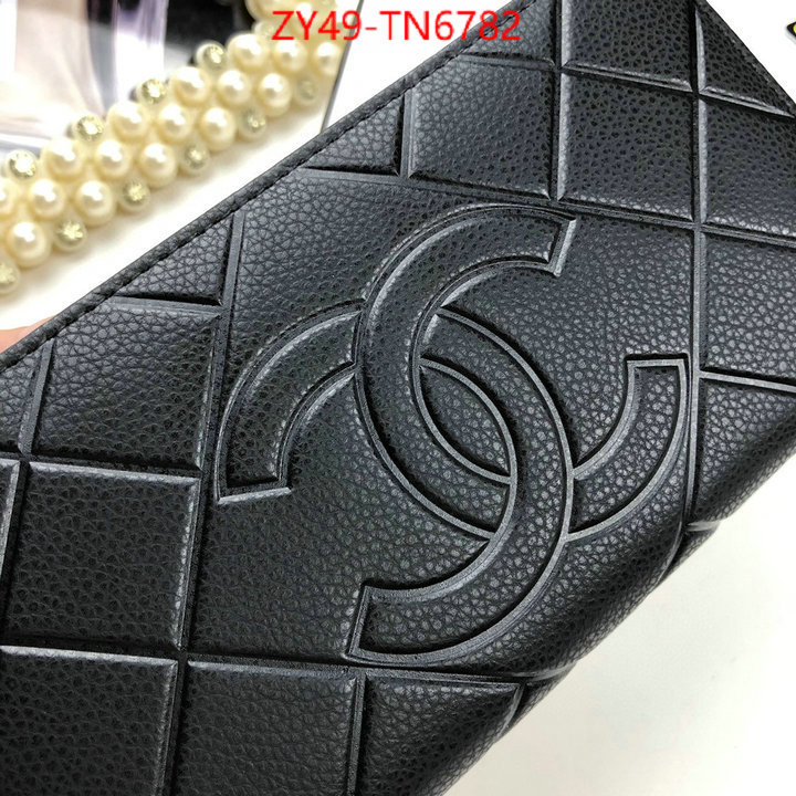 Chanel Bags(4A)-Wallet-,ID: TN6782,$: 49USD