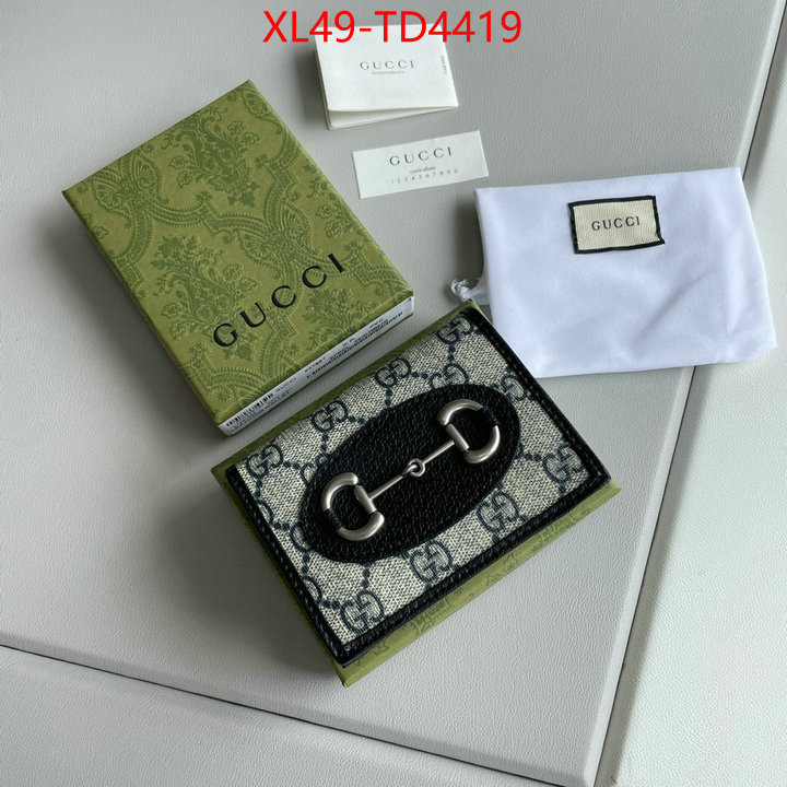 Gucci Bags(4A)-Wallet-,china sale ,ID: TD4419,$: 49USD