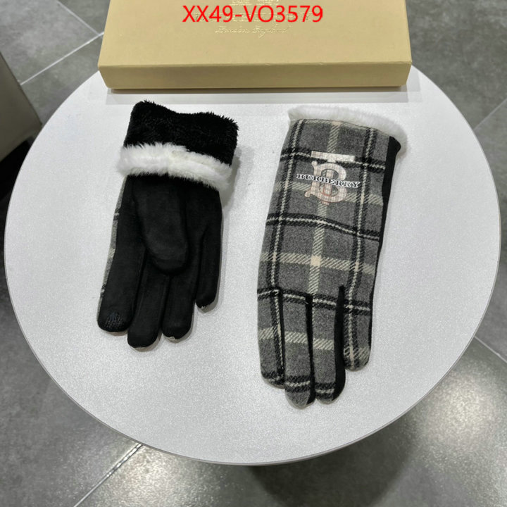 Gloves-Burberry,mirror copy luxury , ID: VO3579,$: 49USD