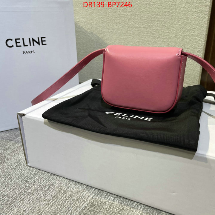 CELINE Bags(TOP)-Triomphe Series,best quality designer ,ID: BP7246,$: 139USD