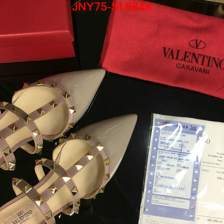 Women Shoes-Valentino,highest product quality , ID: SL6848,$: 75USD