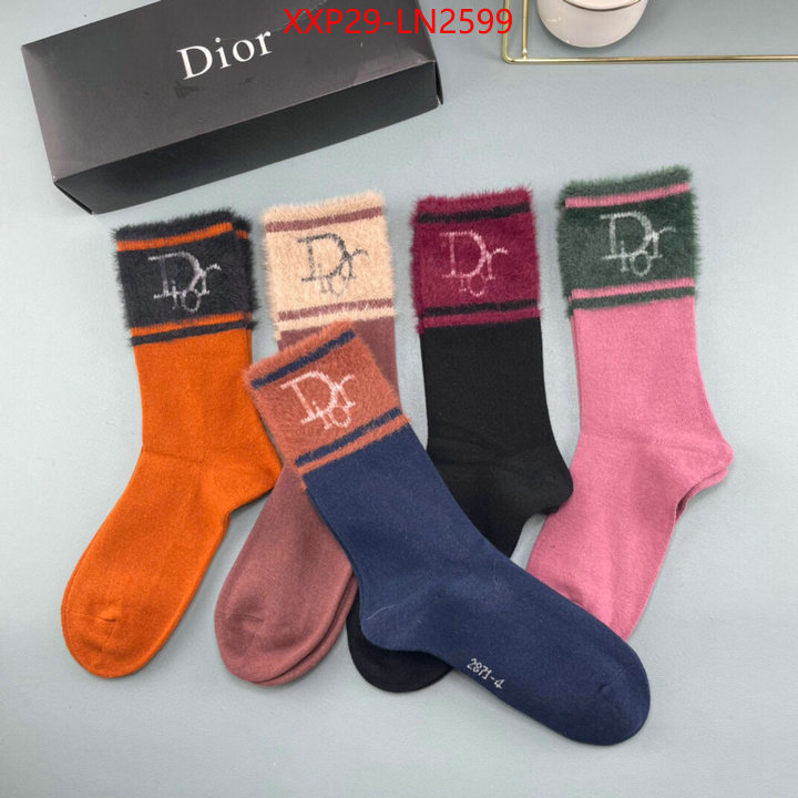 Sock-Dior,highest quality replica , ID: LN2599,$: 29USD